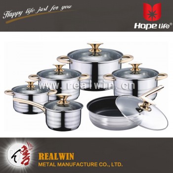  12 PCS COOKWARE SET