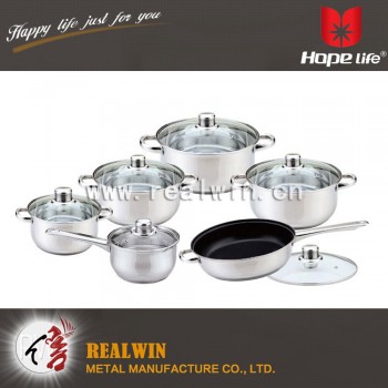  12 PCS COOKWARE SET