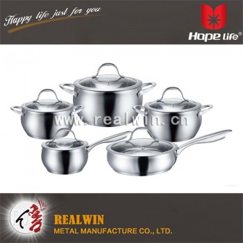  10 PCS COOKWARE SET