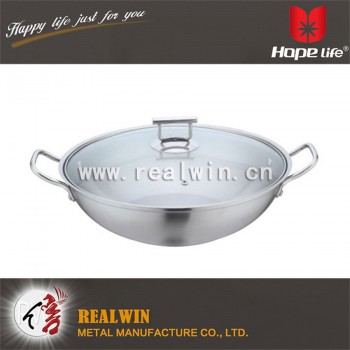 32 cm Chinese wok