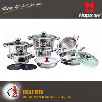 16 PCS COOKWARE SET