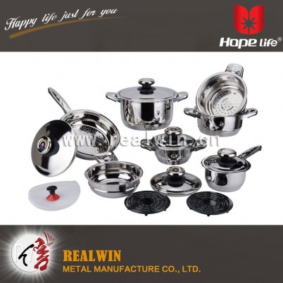 16 PCS COOKWARE SET