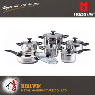 12 PCS COOKWARE SET