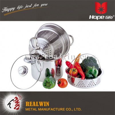 24 cm 有盖子的汤锅