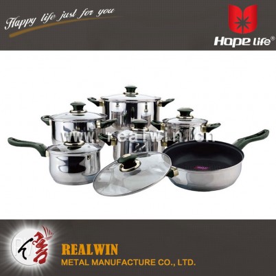 12 PCS COOKWARE SET