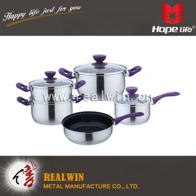 8 PCS COOKWARE SET