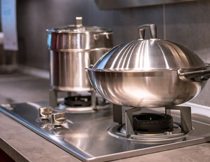Precautions for the use of stainless steel pots