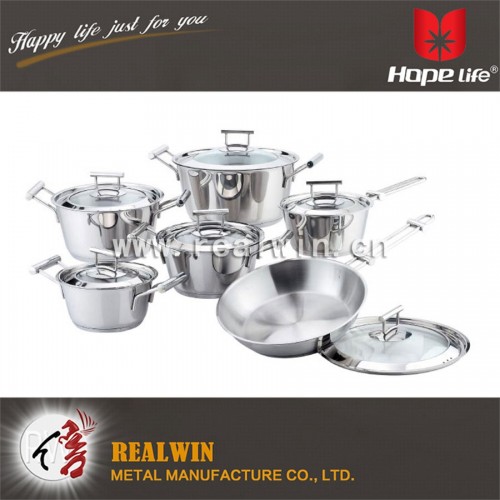 12件套不锈钢锅
