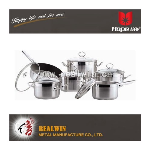 12件套不锈钢锅