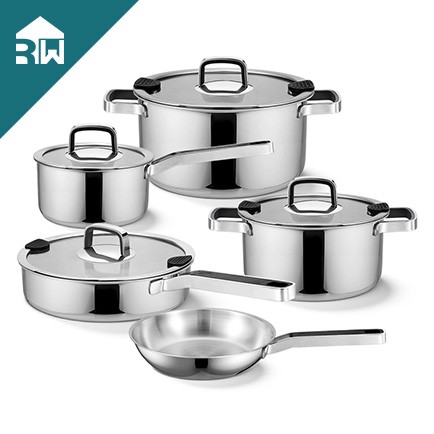 9 PCS TRIPLY COOKWARE SET