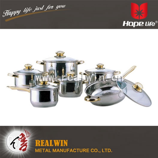 12 PCS COOKWARE SET